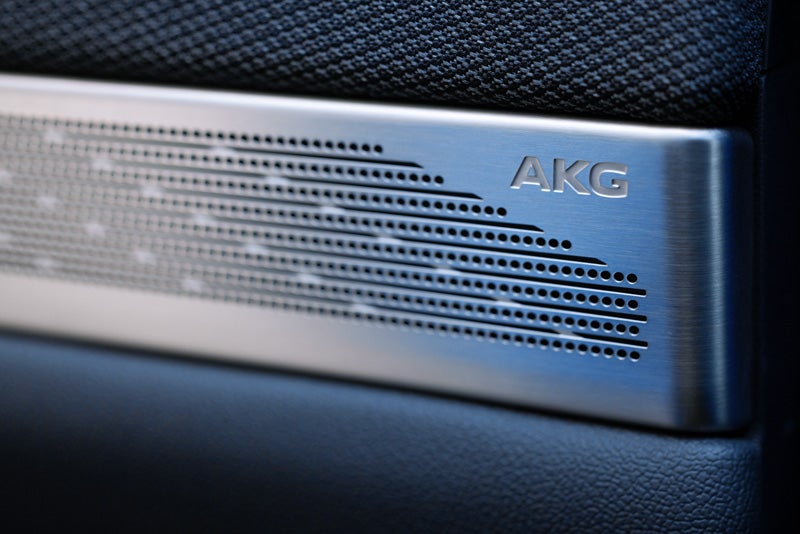 Close-up View of the AKG Studio Audio Speaker | Buzz Chew Cadillac in SOUTHAMPTON NY